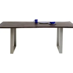 KARE Design Tische-Tisch Harmony Dunkel Silber 200X100