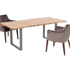 KARE Design Tische-Tisch Harmony Rohstahl 200X100