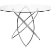 KARE Design Tische-Tisch Molekular Silber O120Cm