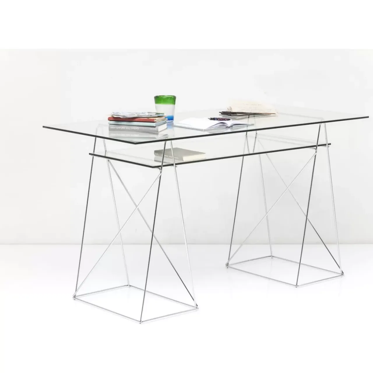 KARE Design Tische-Tisch Polar Chrom 8 Mm Esg