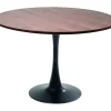 KARE Design Tische-Tisch Schickeria Walnuss Schwarz O110Cm