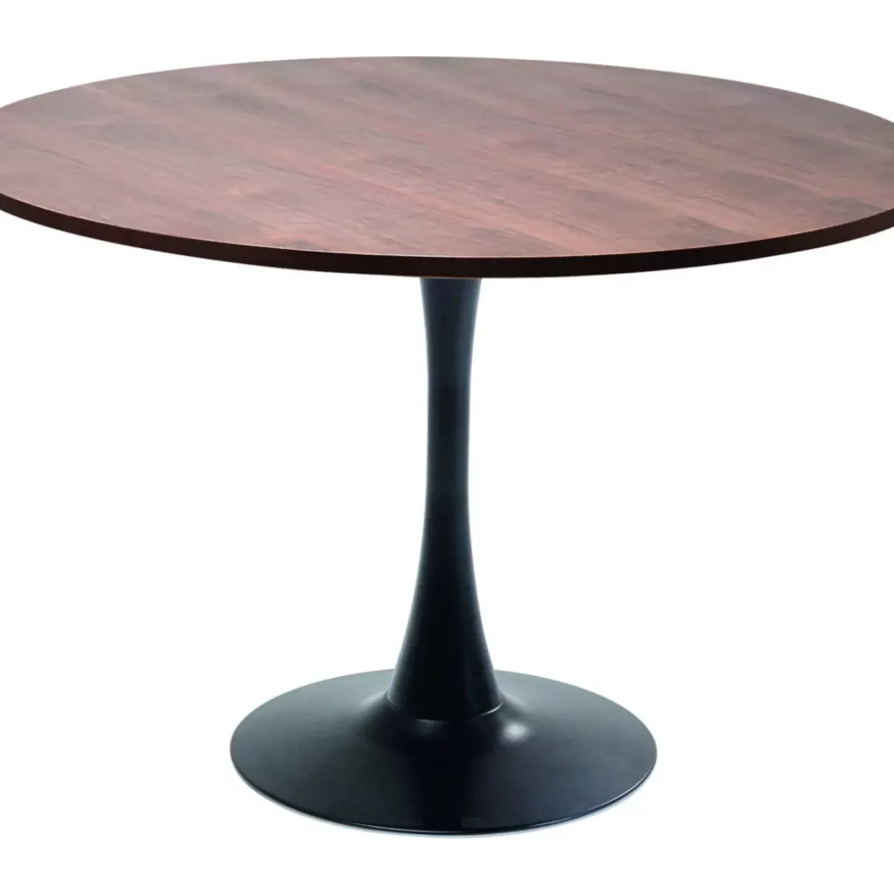 KARE Design Tische-Tisch Schickeria Walnuss Schwarz O110Cm