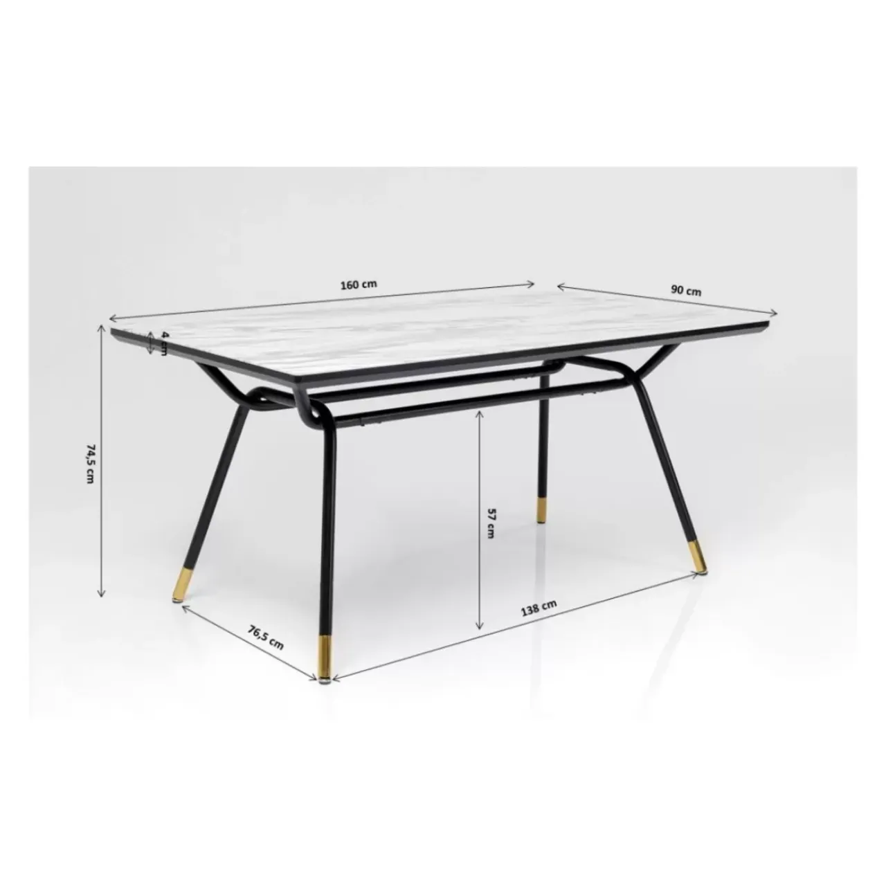 KARE Design Tische-Tisch South Beach 160X90