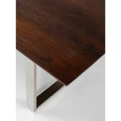 KARE Design Tische-Tisch Symphony Dunkel Chrom 200X100