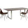 KARE Design Tische-Tisch Symphony Dunkel Chrom 180X90
