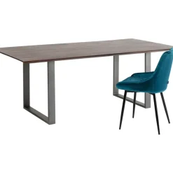 KARE Design Tische-Tisch Symphony Dunkel Rohstahl 180X90