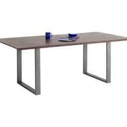 KARE Design Tische-Tisch Symphony Dunkel Rohstahl 180X90