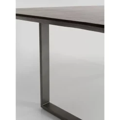 KARE Design Tische-Tisch Symphony Dunkel Rohstahl 200X100
