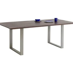 KARE Design Tische-Tisch Symphony Dunkel Silber 160X80