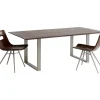 KARE Design Tische-Tisch Symphony Dunkel Silber 180X90
