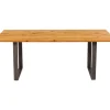 KARE Design Tische-Tisch Symphony Eiche Rohstahl 200X100