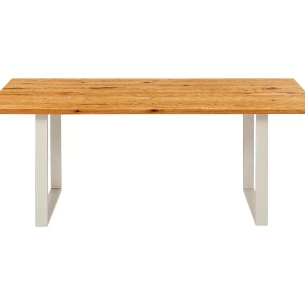 KARE Design Tische-Tisch Symphony Eiche Silber 180X90