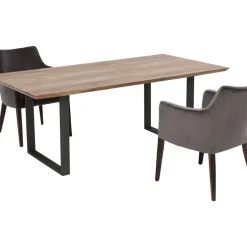 KARE Design Tische-Tisch Symphony Rohstahl 180X90