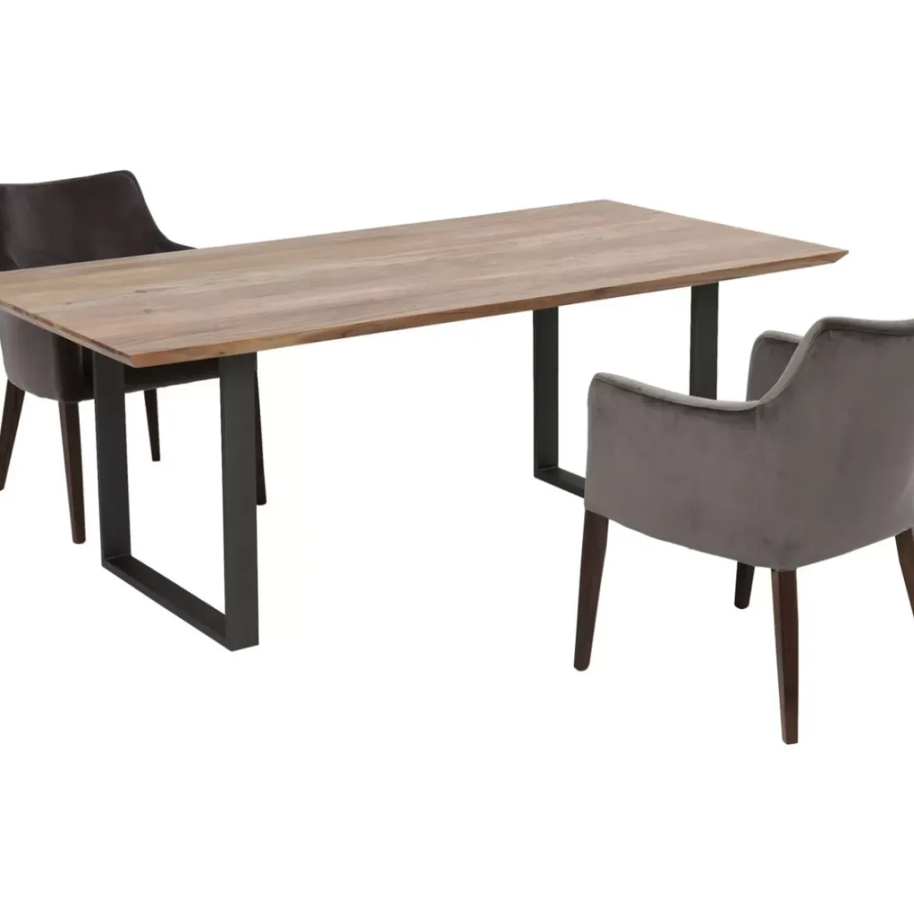 KARE Design Tische-Tisch Symphony Rohstahl 160X80