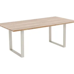 KARE Design Tische-Tisch Symphony Silber 180X90