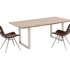 KARE Design Tische-Tisch Symphony Silber 200X100