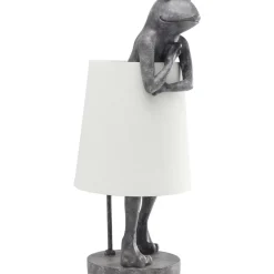 KARE Design Tischleuchten-Tischleuchte Animal Frog Grau