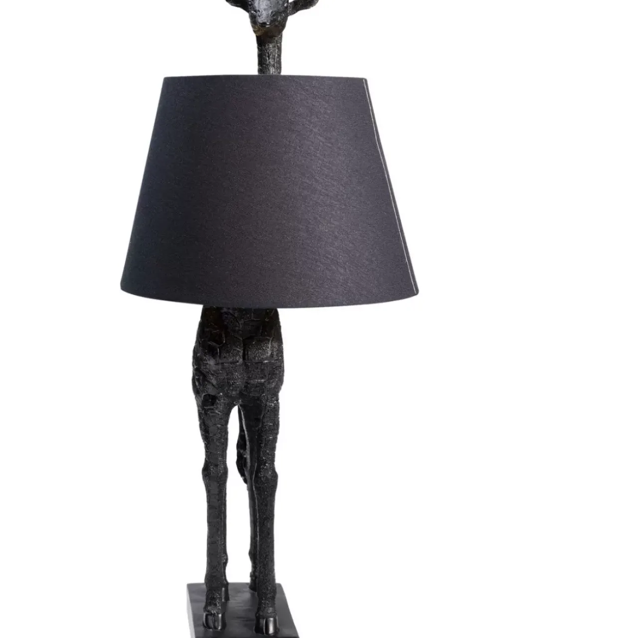 KARE Design Tischleuchten-Tischleuchte Animal Giraffe Matt Schwarz