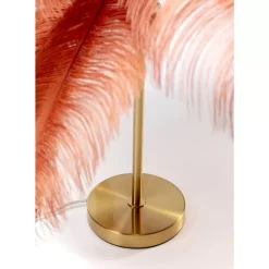 KARE Design Tischleuchten-Tischleuchte Feather Palm Rusty Red 60Cm