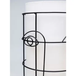 KARE Design Tischleuchten-Tischleuchte Grid Face Weis 60Cm