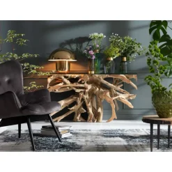 KARE Design Tischleuchten-Tischleuchte Mushroom Brass