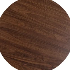 KARE Design Tische-Tischplatte Schickeria Walnussoptik O110Cm