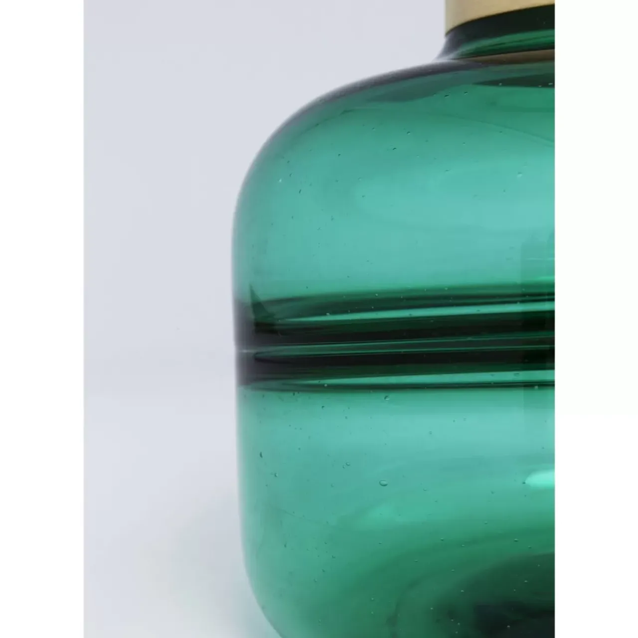 KARE Design Vasen-Vase Positano Belly Grun 21Cm