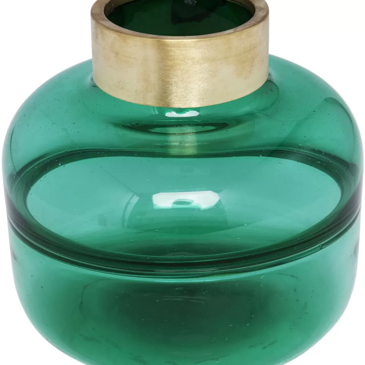 KARE Design Vasen-Vase Positano Belly Grun 21Cm