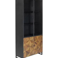 KARE Design Regale-Vitrine Illusion Gold 90X180Cm