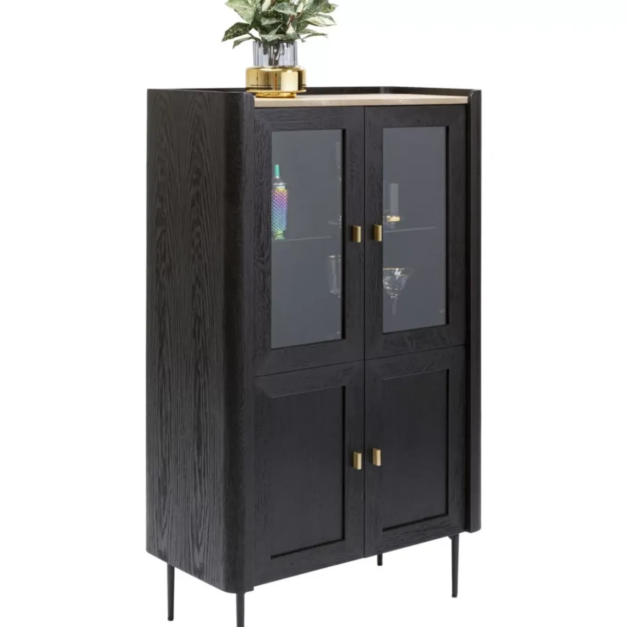 KARE Design Regale-Vitrine Milano 140X80