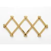 KARE Design Kleinmöbel & Sonstiges-Wandgarderobe Crossing Gold 9(+71)Cm
