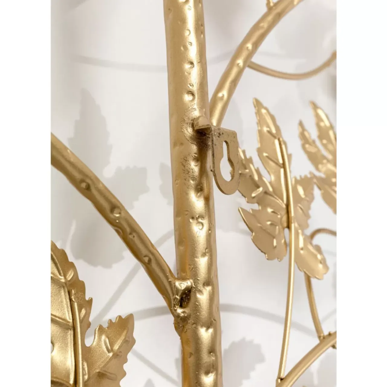 KARE Design Kleinmöbel & Sonstiges-Wandgarderobe Leafline Gold 93Cm