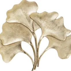 KARE Design Bilder-Wandschmuck Ginkgo Gold Gros