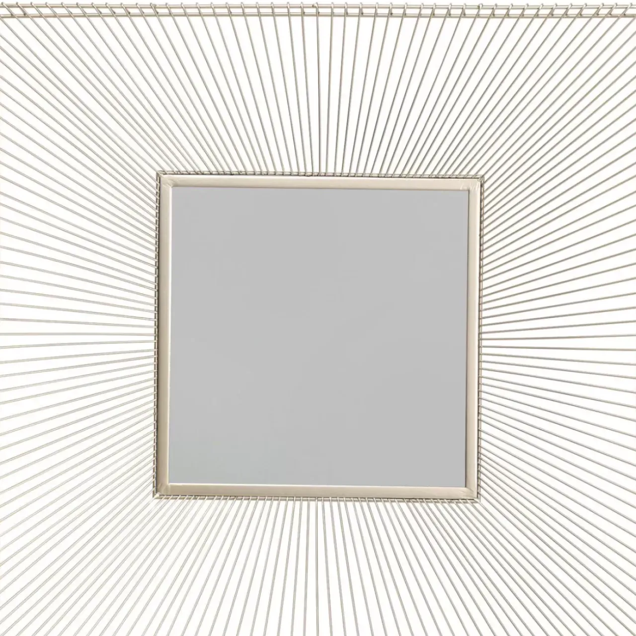 KARE Design Spiegel-Wandspiegel Dimension Champagner 91X91Cm