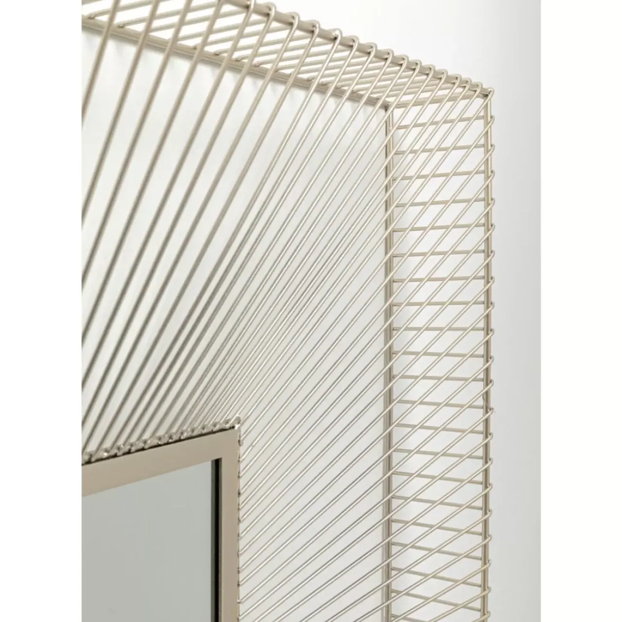 KARE Design Spiegel-Wandspiegel Dimension Champagner 91X91Cm