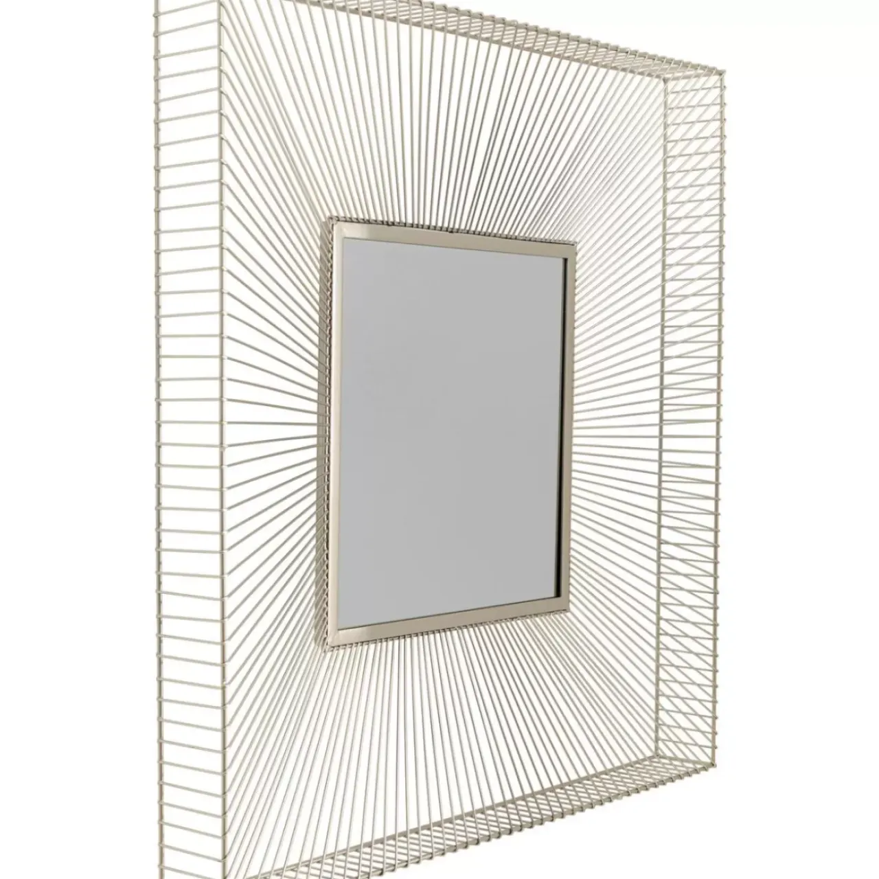 KARE Design Spiegel-Wandspiegel Dimension Champagner 91X91Cm