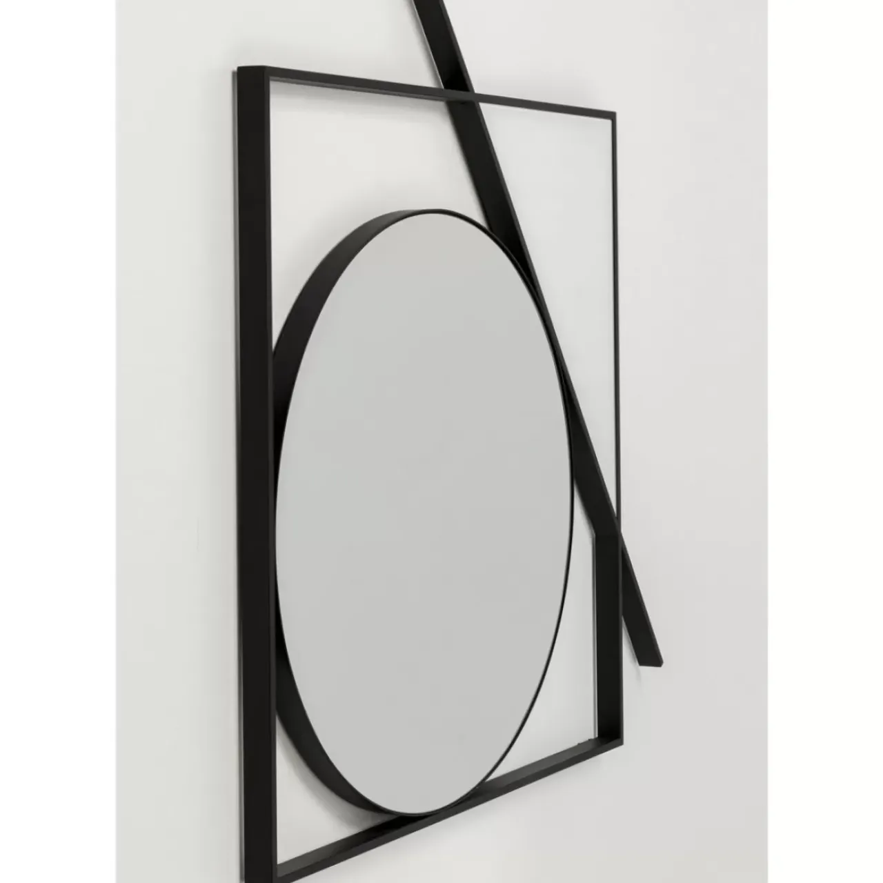 KARE Design Spiegel-Wandspiegel Miro 88X88Cm