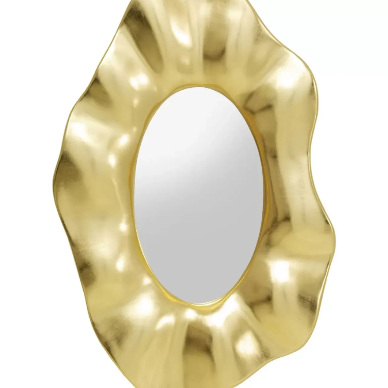 KARE Design Spiegel-Wandspiegel Riley Gold 150X98Cm