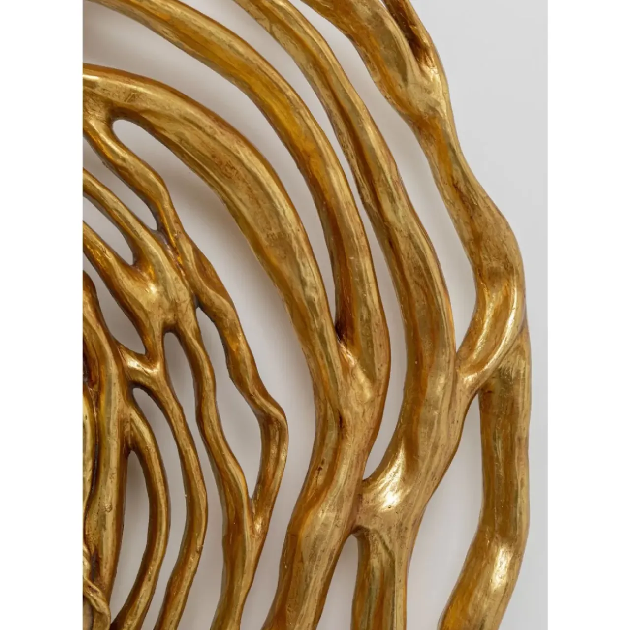 KARE Design Spiegel-Wandspiegel Twiggy Gold O121Cm