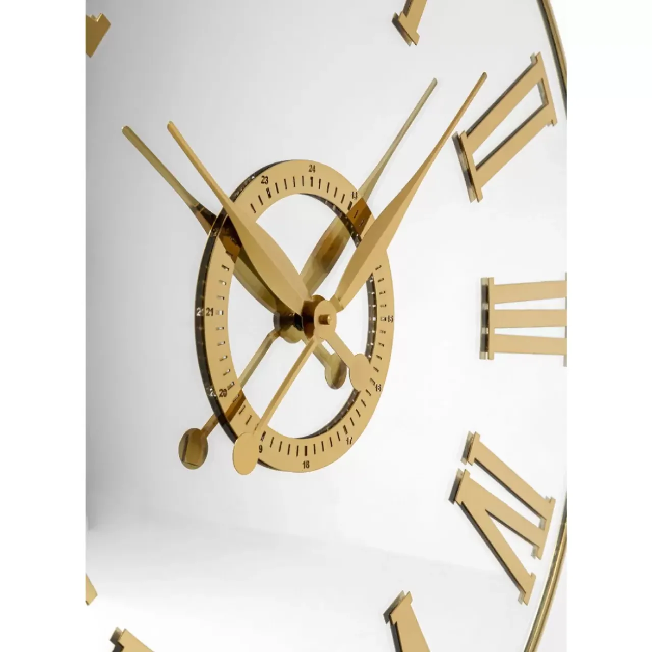 KARE Design Uhren-Wanduhr Casino Mirror O76Cm