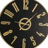 KARE Design Uhren-Wanduhr Casino Schwarz O76Cm