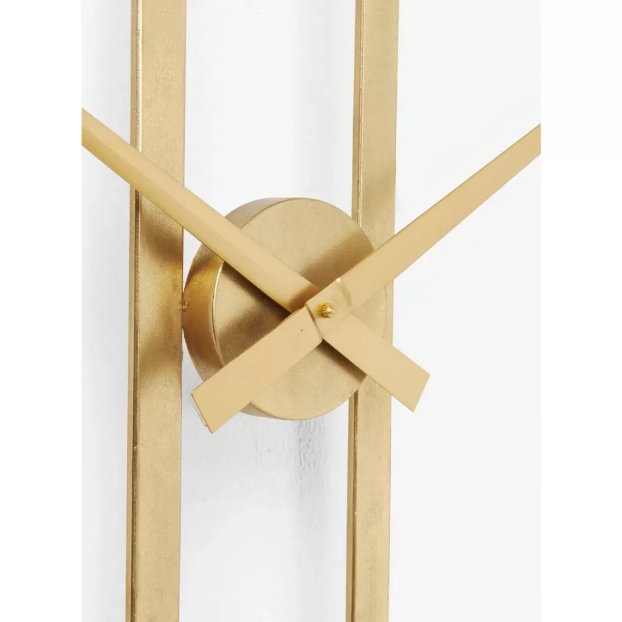KARE Design Uhren-Wanduhr Clip Gold O107Cm