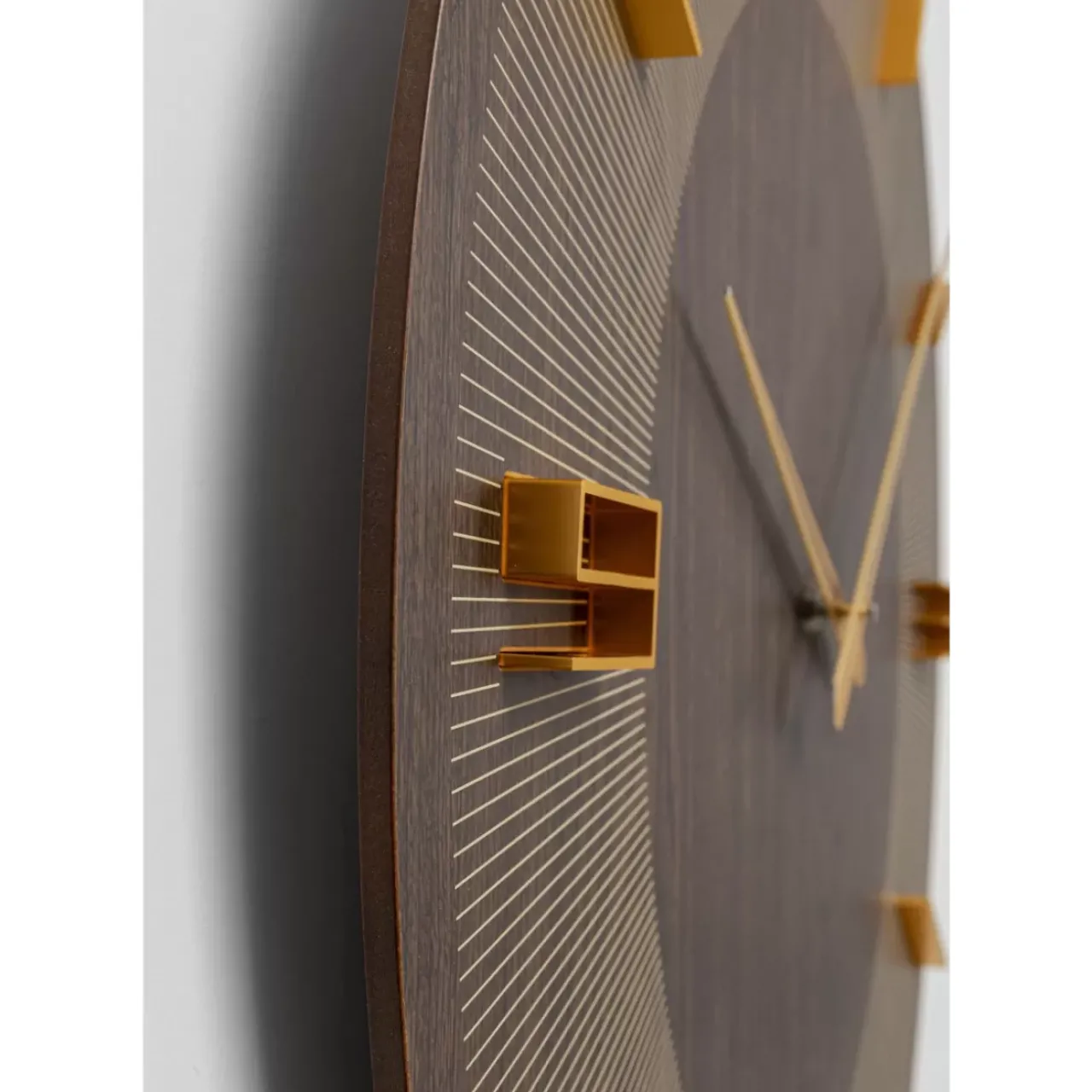 KARE Design Uhren-Wanduhr Levi Braun O60