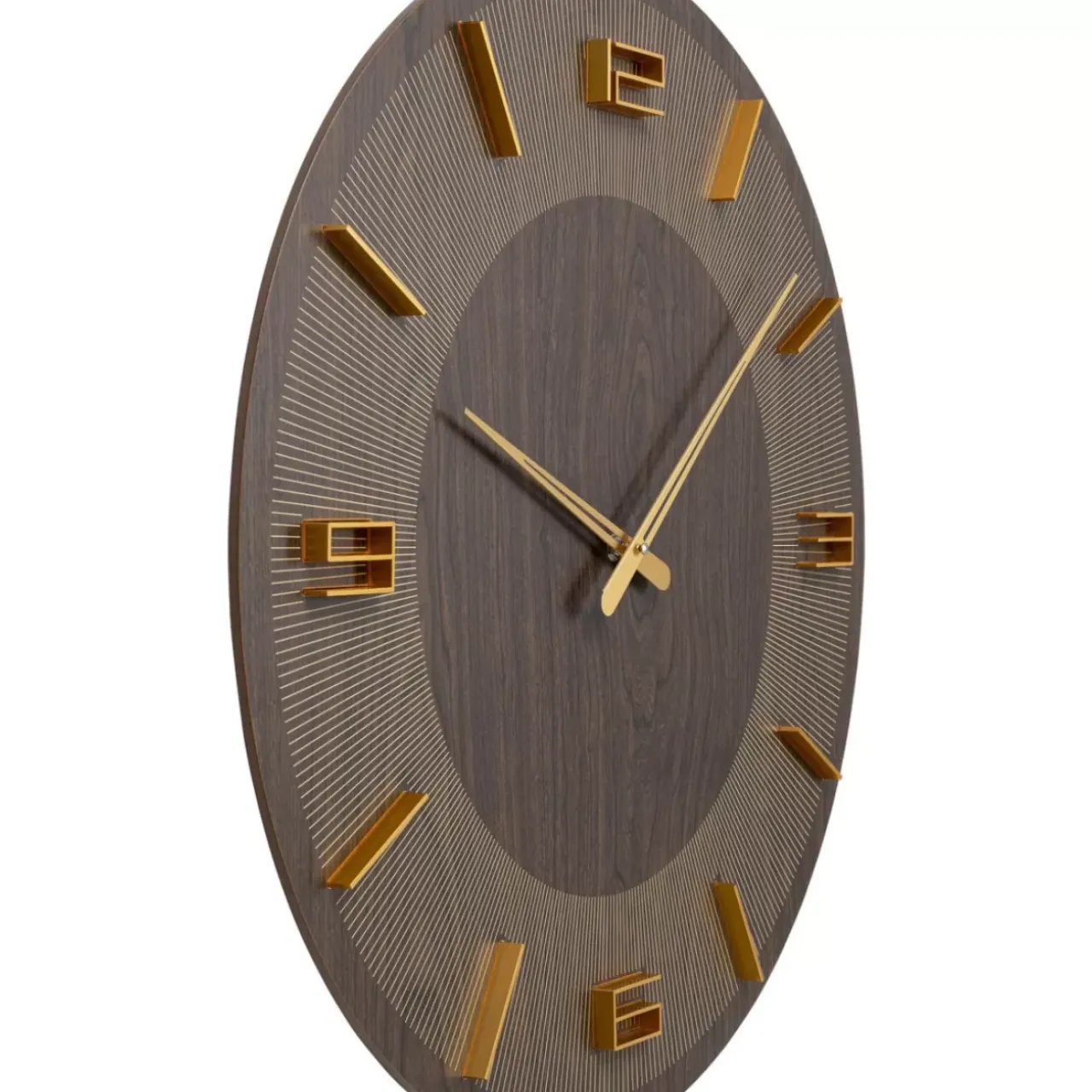 KARE Design Uhren-Wanduhr Levi Braun O60