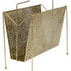 KARE Design Zeitungsständer-Zeitungsständer Basket Gold Gros